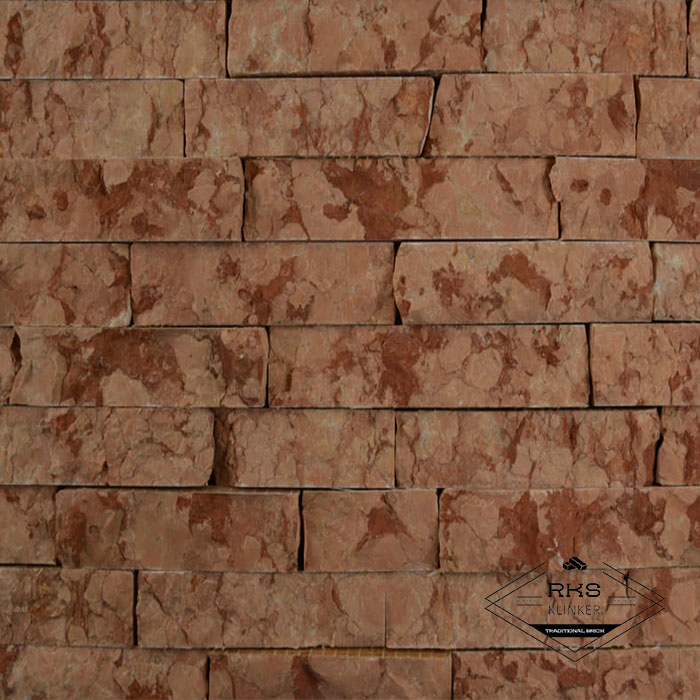 Фасадный камень Полоса - Мрамор Rojo Alicante в Симферополе